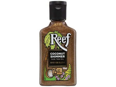 Reef Coconut Shimmer Sun Tan Oil SPF 15 125mL