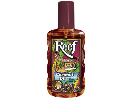 Reef Coconut Sunscreen Oil Spray SPF 30 220mL