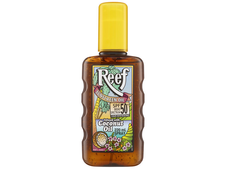 Reef Coconut Sunscreen Oil Spray SPF 50+ 220mL