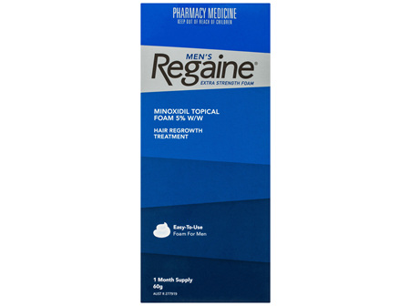 Regaine Men's Extra Strength Minoxidil Foam Hair Regrowth Treatment 60g