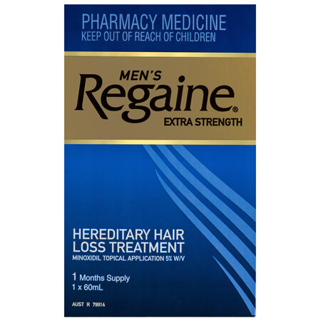 Regaine Men's Extra Strength Minoxidil Hair Regrowth Treatment 60mL