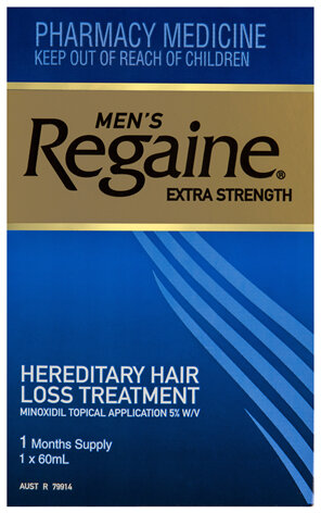 Regaine Men's Extra Strength Minoxidil Hair Regrowth Treatment 60mL