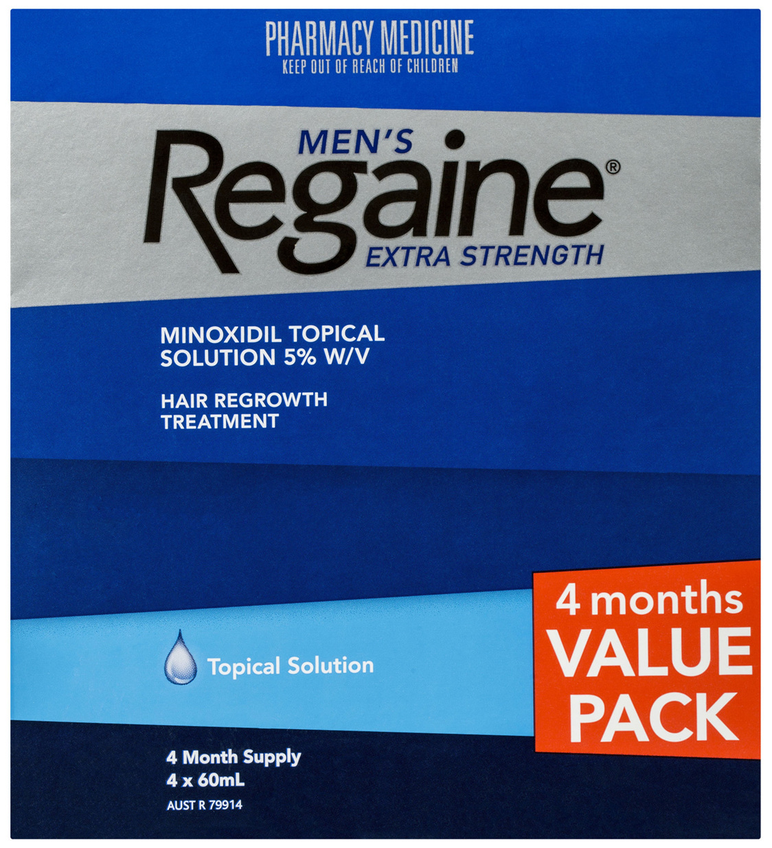 how to use regaine solution