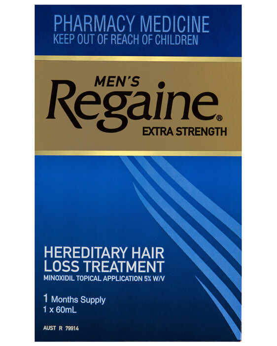 Regaine Men's Extra Strength Minoxidil Hair Regrowth Treatment 60mL