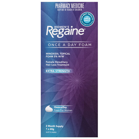 Regaine Women's Extra Strength Minoxidil Foam Hair Regrowth Treatment 60g