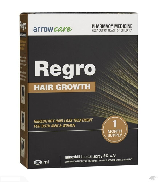 Regro Triple Pack Hair Growth Treatment 3x80ml