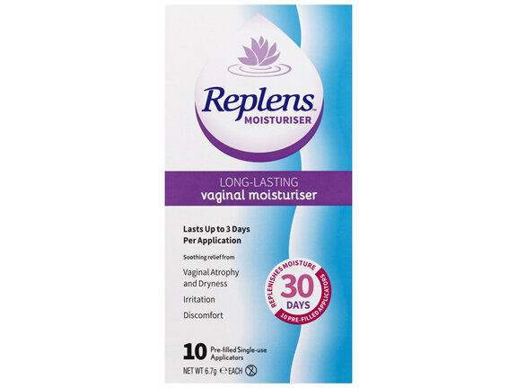 Replens Long Lasting Vaginal Moisturiser 10 Pack