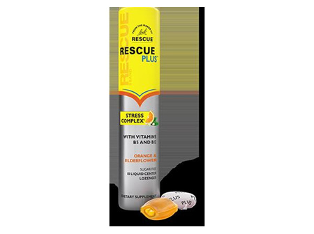 Rescue Plus® Lozenge Orange & Elderflower Flavor 10's