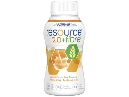RESOURCE® 2.0 + Fibre Apricot flavour 200mL