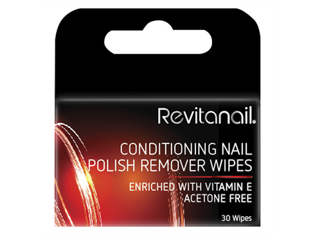 Revitanail Conditioning Nail Polish Remover Wipes 30pk