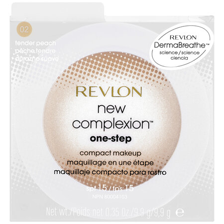 Revlon New Complexion 1Step Compact Makeup 02 Tender Peach