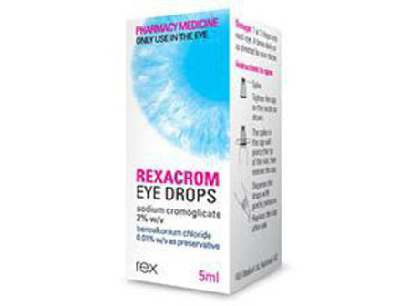 Rexacrom Allergy Eye Drops 5ml