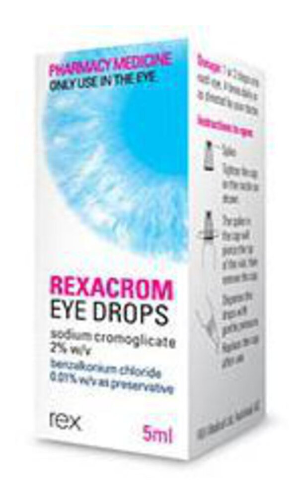 Rexacrom Allergy Eye Drops 5ml