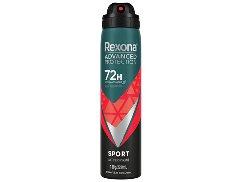 Rexona Men 72H Advanced Aerosol Antiperspirant Deodorant Sport  220 ML