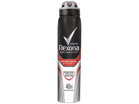 REXONA Men Antiperspirant Aerosol Deodorant Antibacterial Defence 250ml