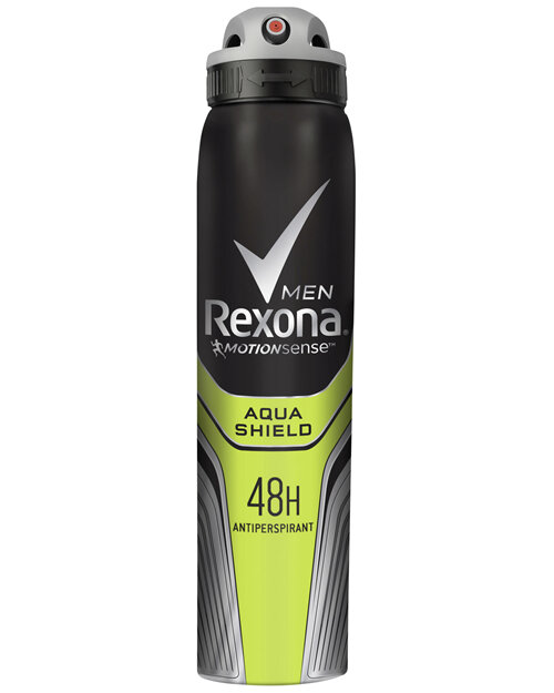 REXONA Men Antiperspirant Aerosol Deodorant Aquashield 250ml
