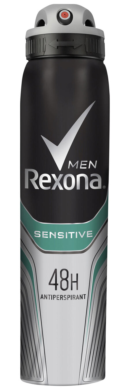 REXONA Men Antiperspirant Aerosol Deodorant Sensitive 250ml