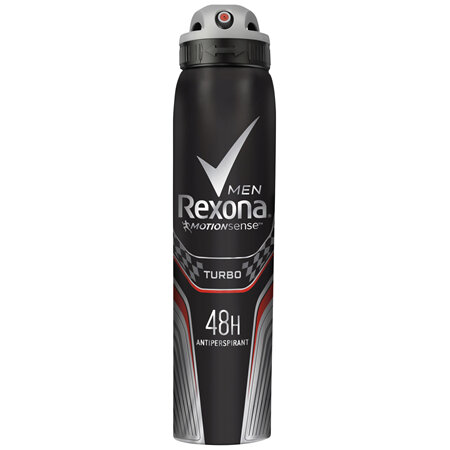 REXONA Men Antiperspirant Aerosol Deodorant Turbo 250ml