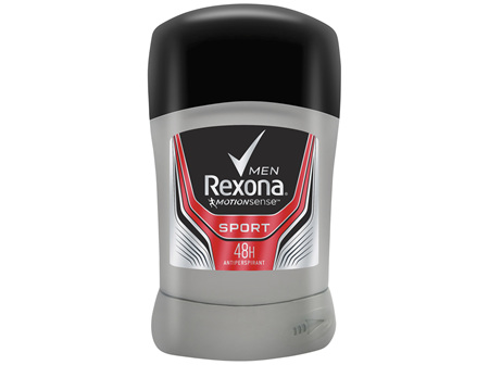 REXONA Men Antiperspirant Stick Deodorant Sport with sweat and odour control for up to 48 hours