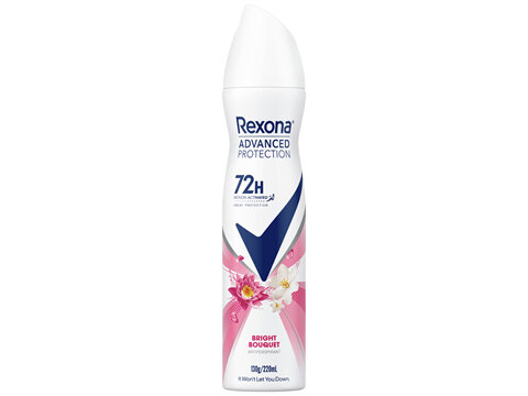 Rexona Women Advanced Protection Deodorant aerosol Bright Bouquet Antiperspirant Body Heat