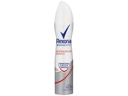 REXONA Women Antiperspirant Aerosol Deodorant Antibacterial Defence 250ml