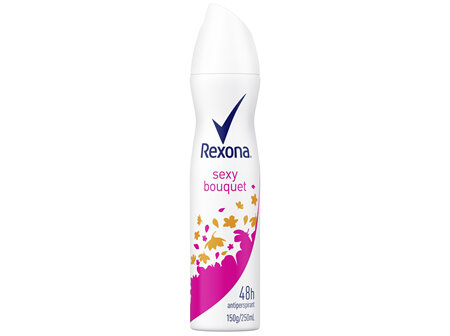 REXONA Women Antiperspirant Aerosol Deodorant Sexy Bouquet with Antibacterial Protection 250mL 1