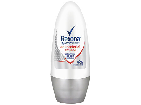 REXONA Women Antiperspirant Roll On Deodorant Antibacterial Defence 50ml