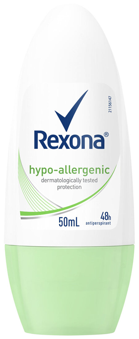 Rexona Women Antiperspirant Roll On Deodorant Hypoallergenic with sweat and odour control for up to