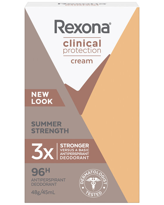 REXONA Women Clinical Protection Antiperspirant Deodorant Summer Strength for 3x stronger