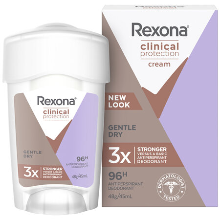 Rexona Women Clinical Protection Antiperspirant Gentle Dry 45 mL 