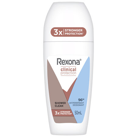 Rexona Women Clinical Protection Antiperspirant Shower Clean 50 mL 