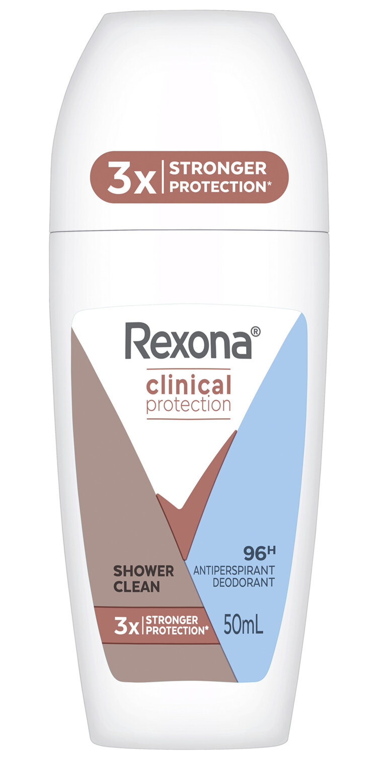 Rexona Women Clinical Protection Antiperspirant Shower Clean 50 mL 