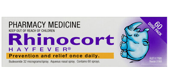 Rhinocort Nasal Spay for Hayfever & Allergies 2 x 120 Dose Pack