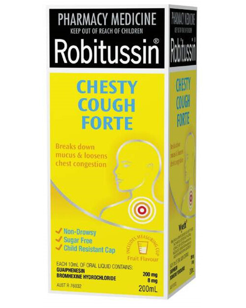 Robitussin Chesty Cough Forte 200ml