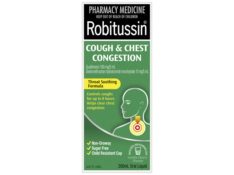 Robitussin Cough & Chest Congestion 200mL