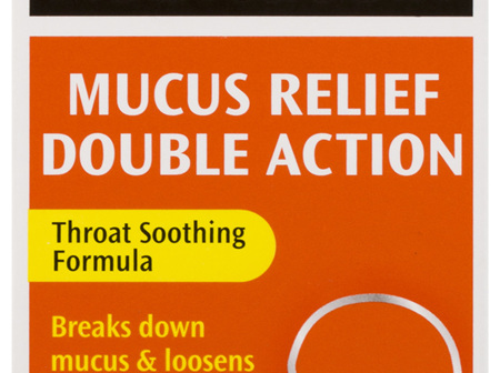 Robitussin Mucus Relief Double Action Fruit Flavour 200mL