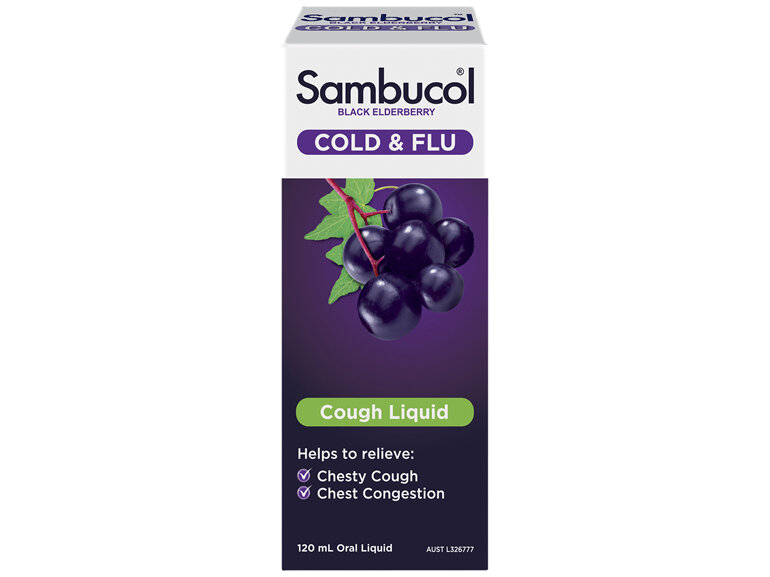 Sambucol Adult Cough Liquid 120mL