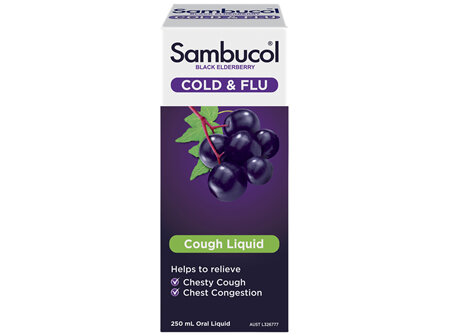 Sambucol Adult Cough Liquid 250mL