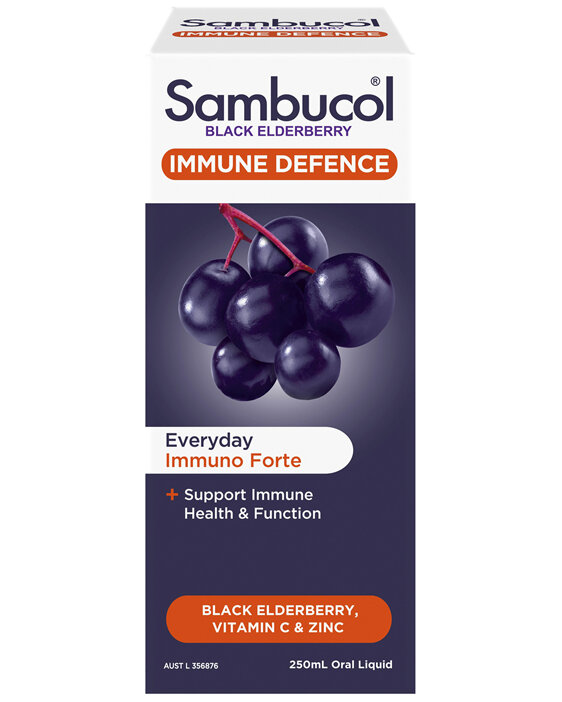 Sambucol Black Elderberry Immune Defence 250ml