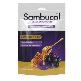 SAMBUCOL Soothing Throat Lozenges