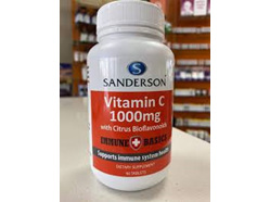 Sanderson Immune Basics Vit C 1000mg 90