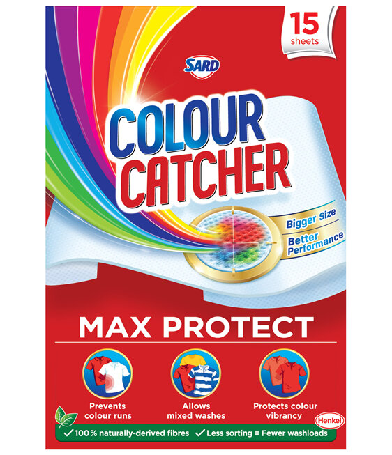 Sard Colour Catcher Max Protect Colour run protector for mixed washes 15 sheets