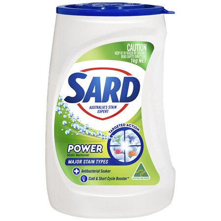 Sard Power, Stain Remover Soaker Powder, 1kg