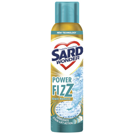 Sard Wonder Power Fizz, Stain Remover Aerosol Spray 250mL