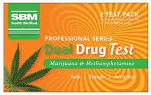 SBM Dual Drug Test (THC/METH) 2pk