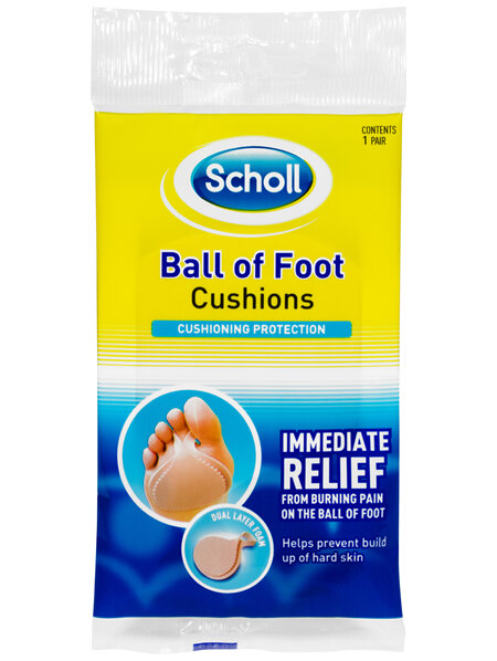 Scholl Ball of Foot Cushion Shoe Insert Comfort and Cushioning