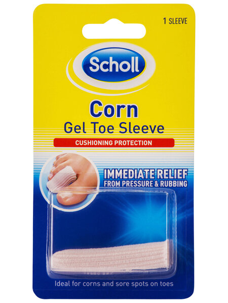 Scholl Corn Gel Toe Sleeve