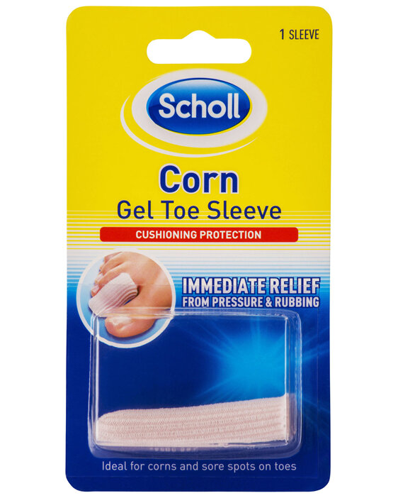 Scholl Corn Gel Toe Sleeve