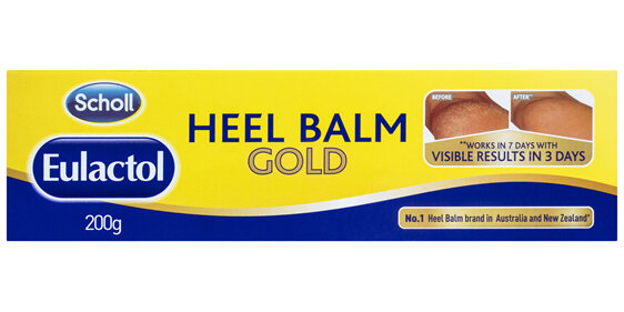 Scholl Eulactol Cracked Heel Balm Gold 200g