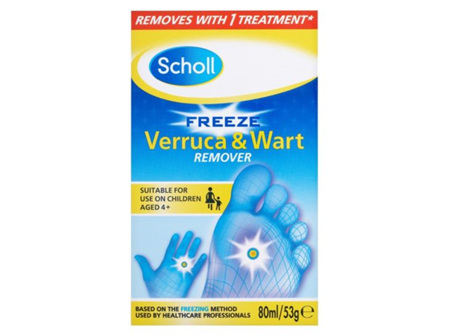 Scholl Freeze Wart & Verruca Remover 80ml
